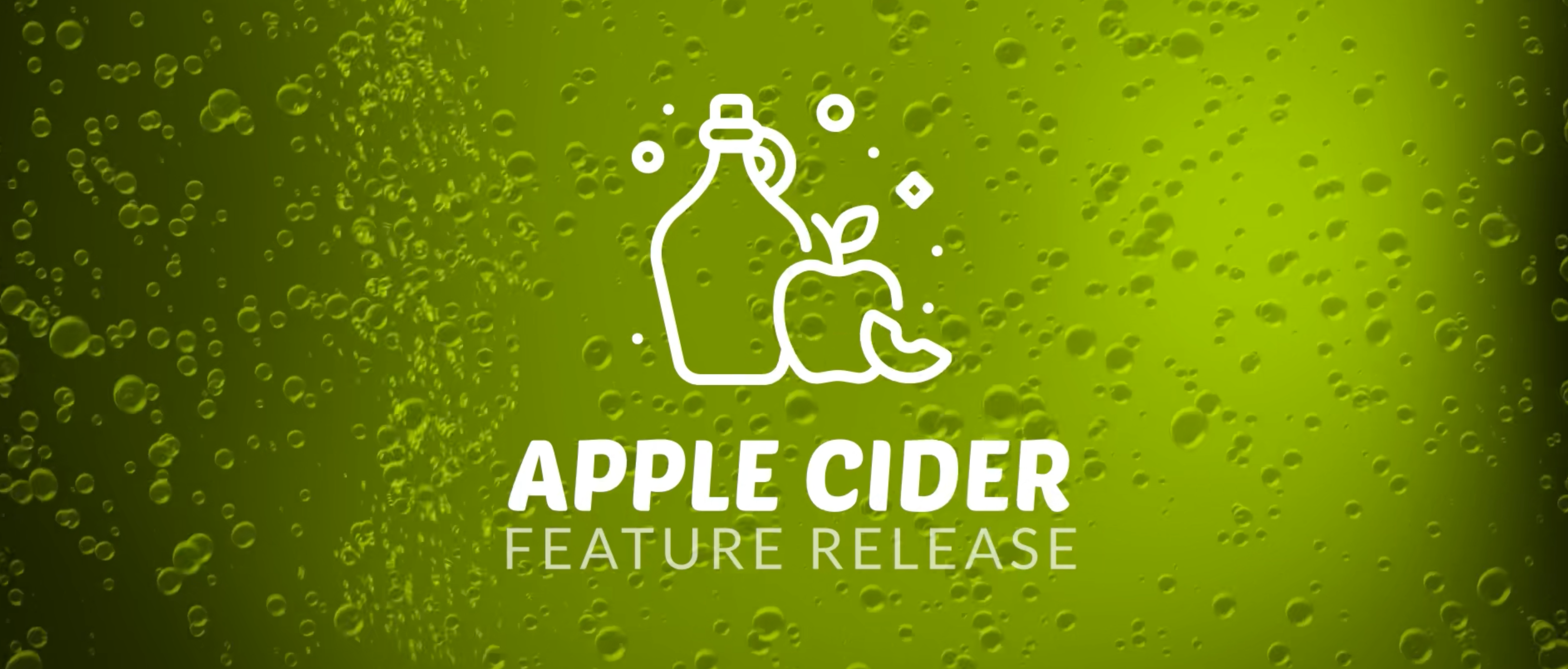 apple cider feature release